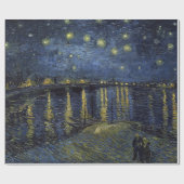 Vincent van Gogh Starry Night over de Rhone Cadeaupapier (Vlak)