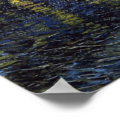 Vincent van Gogh Starry Night over de Rhone Poster (Hoek)