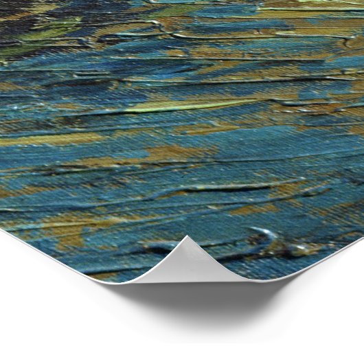 Vincent van Gogh | Starry Night Over the Rhone Poster (Hoek)