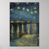Vincent van Gogh | Starry Night Over the Rhone Poster (Voorkant)