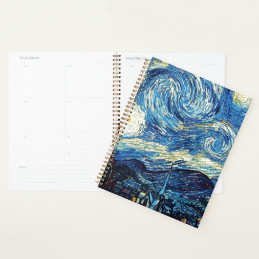 Vincent van Gogh - Starry Night, Planner (Display)