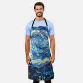 Vincent van Gogh - Starry Night, Schort (Gedragen)