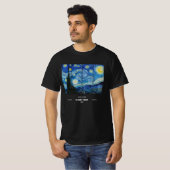 Vincent Van Gogh Starry Night T-Shirt (Voorkant volledig)