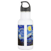 vincent, van, gogh, starry, night waterfles  (Achterkant)