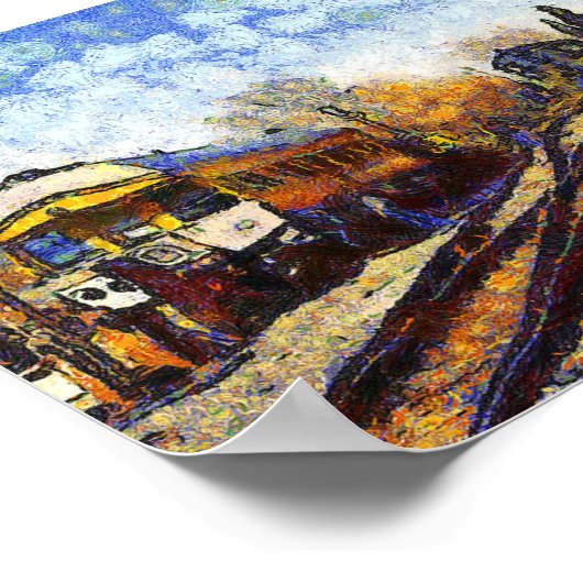 Vincent van Gogh, station Poster (Hoek)