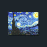 Vincent Van Gogh sternacht Canvas Afdruk<br><div class="desc">Vincent Van Gogh sterry night Canvas Print</div>