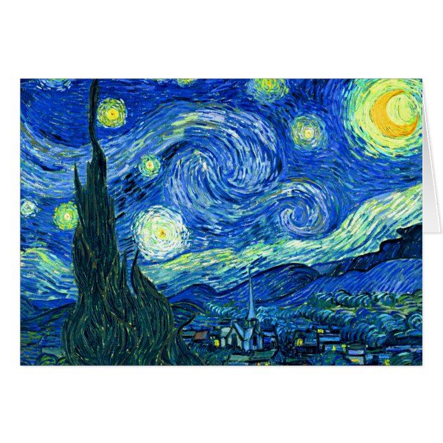 vincent van gogh sterrennacht (Voorkant Horizontaal)