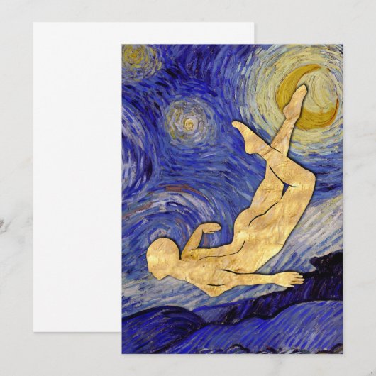 Vincent Van Gogh Sterrennacht (Voorkant / Achterkant)