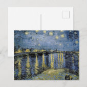 Vincent van Gogh - Sterrennacht 1888 Feestdagenkaart (Voorkant / Achterkant)