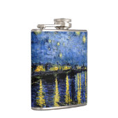 Vincent Van Gogh Sterrennacht 1888 Flask Heupfles (Rechts)