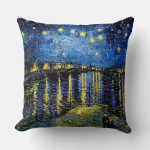 Vincent Van Gogh Sterrennacht 1888 Kussen
