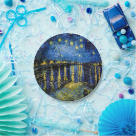 Vincent Van Gogh Sterrennacht 1888 Papieren Borden Bordje