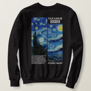 Vincent Van Gogh Sterrennacht 1889 Kunst Trui
