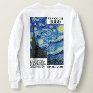 Vincent Van Gogh Sterrennacht 1889 Kunst Trui