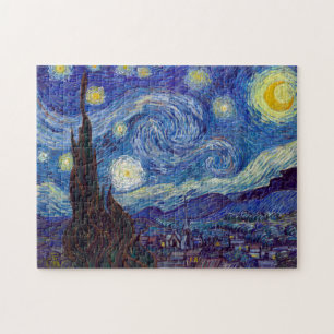 VINCENT VAN GOGH - Sterrennacht 1889 Legpuzzel