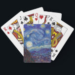 VINCENT VAN GOGH - Sterrennacht 1889 Speelkaarten<br><div class="desc">VINCENT VAN GOGH - Sterrennacht 1889 Olie op doek</div>
