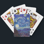VINCENT VAN GOGH - Sterrennacht 1889 Speelkaarten<br><div class="desc">VINCENT VAN GOGH - Sterrennacht 1889 Olie op doek</div>