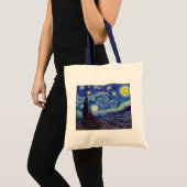 VINCENT VAN GOGH - Sterrennacht 1889 Tote Bag (Voorkant (product))