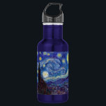 VINCENT VAN GOGH - Sterrennacht 1889 Waterfles<br><div class="desc">VINCENT VAN GOGH - Sterrennacht 1889 Olie op doek</div>