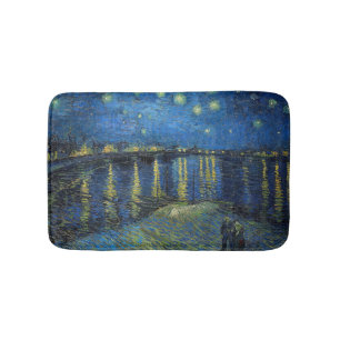 Vincent van Gogh - Sterrennacht aan de Rhône Badmat