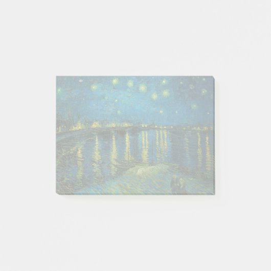 Vincent Van Gogh Sterrennacht aan de Rhône Post-it® Notes (Voorkant)