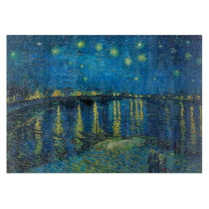 Vincent Van Gogh Sterrennacht aan de Rhône Snijplank