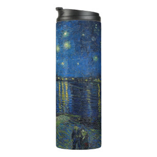 Vincent van Gogh - Sterrennacht aan de Rhône Thermosbeker