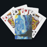 Vincent Van Gogh Sterrennacht Art-speelkaarten Pokerkaarten<br><div class="desc">Dit mooie collectie kaartdekken is voorzien van het meesterwerk ’The Sterrennacht’ / ‘La Nuit etoile (1889) van de Nederlandse Impressionistische Kunstenaar Vincent Van Gogh. Deze 52 speelkaartset is zeer geschikt voor een kaartdeck die geavanceerde en tijdloze schoonheid zal ontdekken. De Nederlandse impressionist Van Gogh schilderde "de Sterrennacht" terwijl hij in...</div>