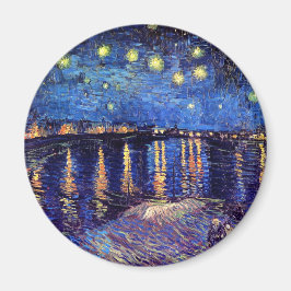 Vincent Van Gogh - Sterrennacht boven de Rhône Magneet