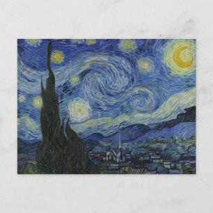 Vincent van Gogh - Sterrennacht Briefkaart