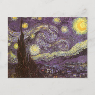 Vincent van Gogh - Sterrennacht Briefkaart