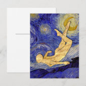 Vincent Van Gogh Sterrennacht Briefkaart (Voorkant / Achterkant)
