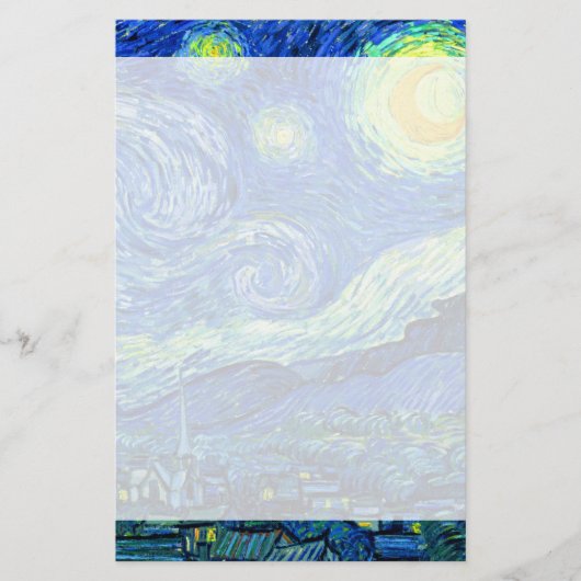 vincent van gogh sterrennacht briefpapier (Voorkant)