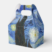 Vincent Van Gogh Sterrennacht bruiloft Bedankdoosjes (Achterkant)