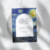 Vincent Van Gogh Sterrennacht bruiloft Kaart