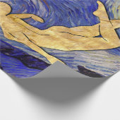 Vincent Van Gogh Sterrennacht Cadeaupapier (Hoek)