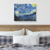 Vincent van Gogh - Sterrennacht Canvas Afdruk (Insitu (Slaapkamer))