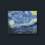 Vincent van Gogh - Sterrennacht Canvas Afdruk<br><div class="desc">Vincent van Gogh - Sterrennacht - 1889 - olieschilderij</div>