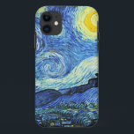 Vincent van Gogh Sterrennacht Case-Mate iPhone Case<br><div class="desc">Dit afbeelding is de olie op het schilderij "The Sterrennacht", die in 1889 werd gemaakt door de Nederlandse postimpressionist Vincent Willem van Gogh (1853-1890). Het is een nachtelijk uitzicht van het dorp Saint-Remy, zoals te zien is aan het raam in zijn kamer bij het sanitarium. Het is onze Fine Art...</div>