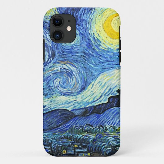 Vincent van Gogh Sterrennacht Case-Mate iPhone Case (Achterkant)