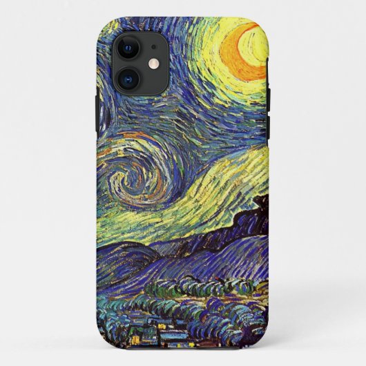 Vincent van Gogh Sterrennacht Case-Mate iPhone Case (Achterkant)