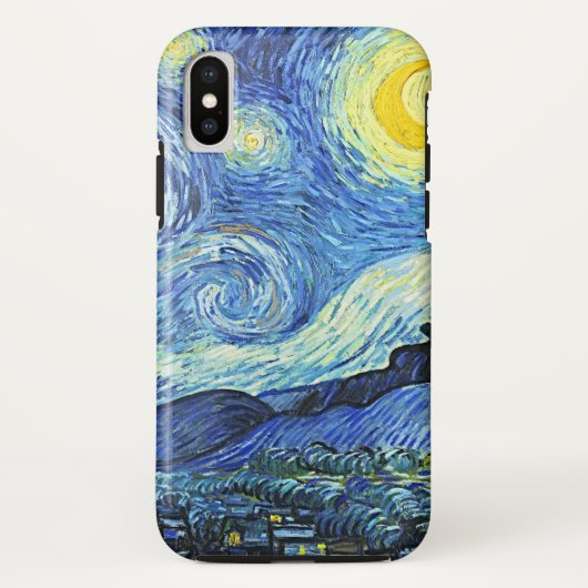 Vincent van Gogh Sterrennacht Case-Mate iPhone Case (Achterkant)