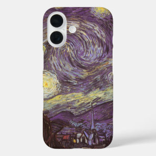 Vincent van Gogh - Sterrennacht iPhone 16 Hoesje