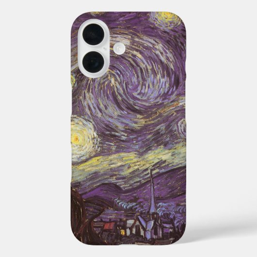 Vincent van Gogh - Sterrennacht Case-Mate iPhone Case (Achterkant)