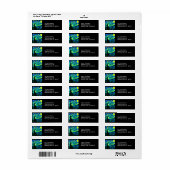 Vincent Van Gogh Sterrennacht Enhanced Etiket (Full Sheet)