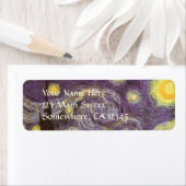 Vincent van Gogh - Sterrennacht Etiket (Insitu)