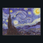 Vincent Van Gogh Sterrennacht  Fine Art<br><div class="desc">Vincent van Gogh Sterrennacht Fine Art Painting Sterrennacht is een schilderij van de Nederlandse postpressionist Vincent van Gogh. De blauwe nachtelijke hemel is gevuld met ronddraaiende wolken, sterren en een heldere halve maan. De Sterrennacht is de enige nocturne in de reeks uitzichten uit zijn slaapkamerraam. Beweging: Post-Impressionisme. Prachtige artistieke decoratieve...</div>
