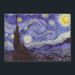 Vincent Van Gogh Sterrennacht  Fine Art<br><div class="desc">Vincent van Gogh Sterrennacht Fine Art Painting Sterrennacht is een schilderij van de Nederlandse postpressionist Vincent van Gogh. De blauwe nachtelijke hemel is gevuld met ronddraaiende wolken, sterren en een heldere halve maan. De Sterrennacht is de enige nocturne in de reeks uitzichten uit zijn slaapkamerraam. Beweging: Post-Impressionisme. Prachtige artistieke decoratieve...</div>