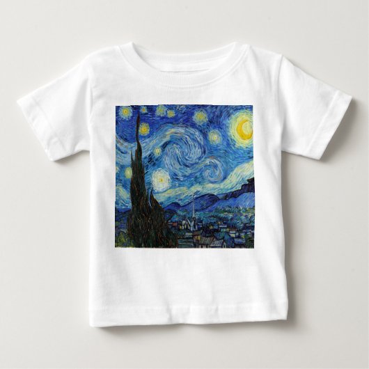 Vincent Van Gogh Sterrennacht  Fine Art (Voorkant)