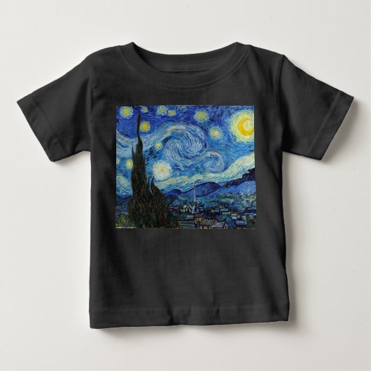 Vincent Van Gogh Sterrennacht  Fine Art (Voorkant)